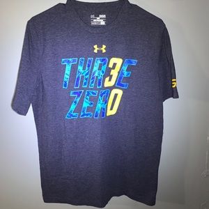 Under Armour Three Zero Gray Casual T-shirt